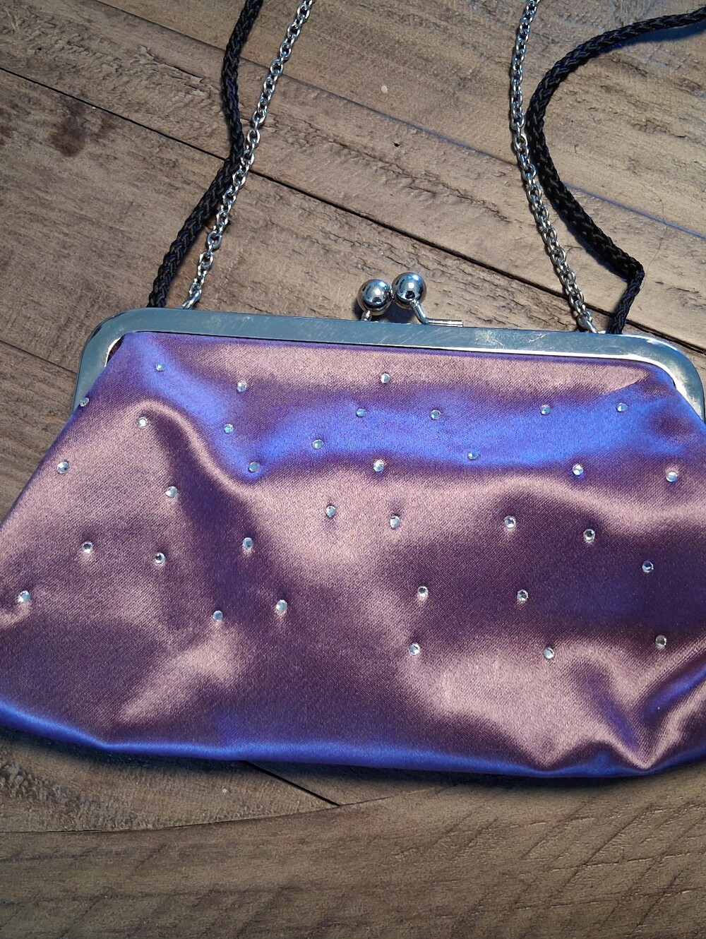 Pretty Half Beaded Purse